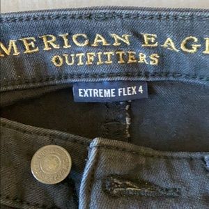 Men AE black Rippe Jeans